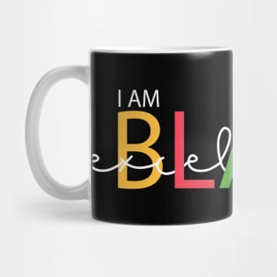 I am black excellence Mug